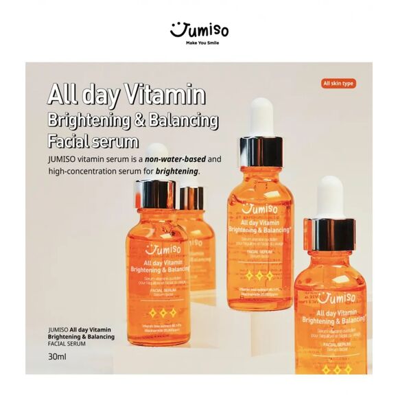 JUMISO, All Day Vitamin Brightening & Balancing Facial Serum - Picture 2 of 7